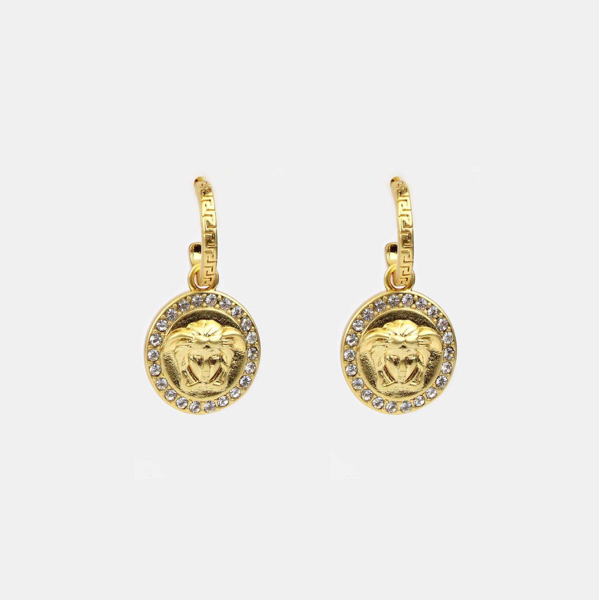 aretes versace medusa