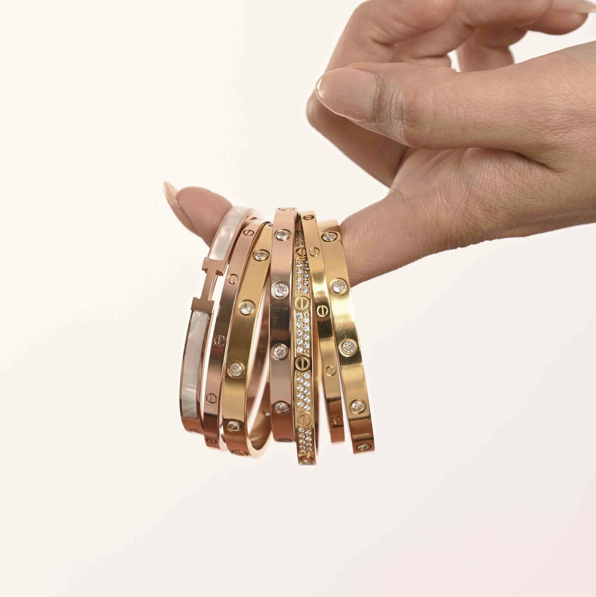 Brazalete Clic Mini Rose