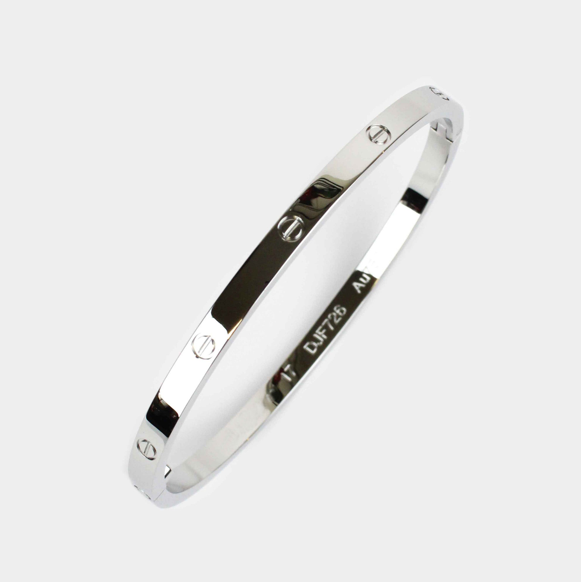 Pulsera Love Silver Delgada no