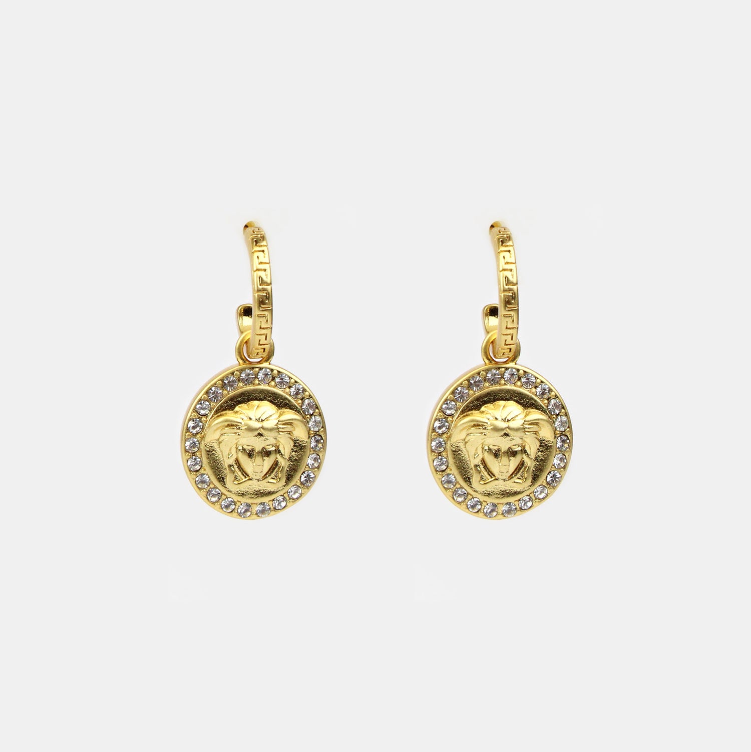 aretes versace medusa