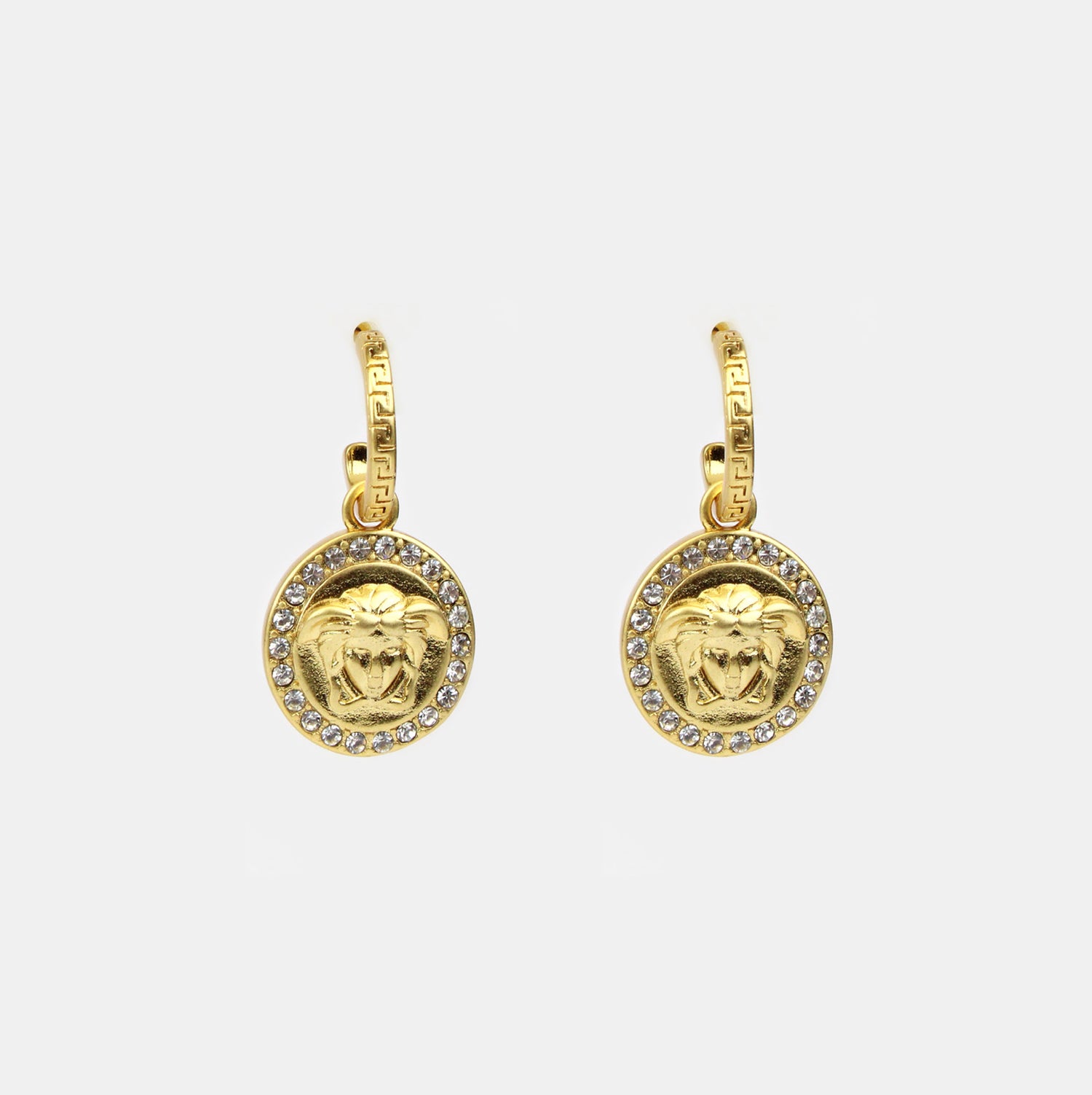 aretes versace medusa