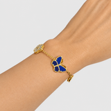 PULSERA TREBOL MARIPOSA VF