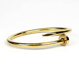 Pulsera Clavo Dorada 2