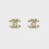 aretes chanel oro