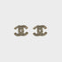aretes chanel oro