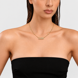 COLLAR GOLD MC CON ZIRCONIAS