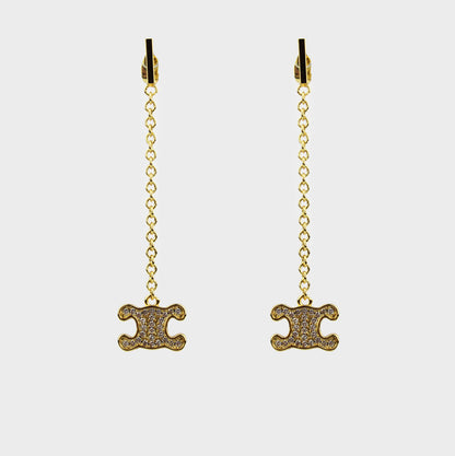 aretes mujer celine