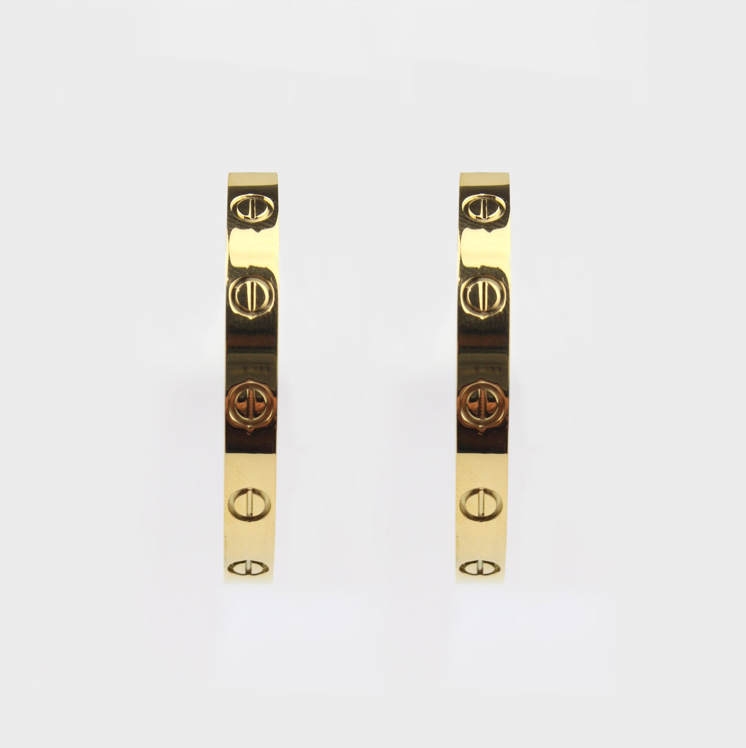 aretes cartier  love pendientes 