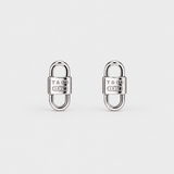 ARETES T CANDADO SILVER
