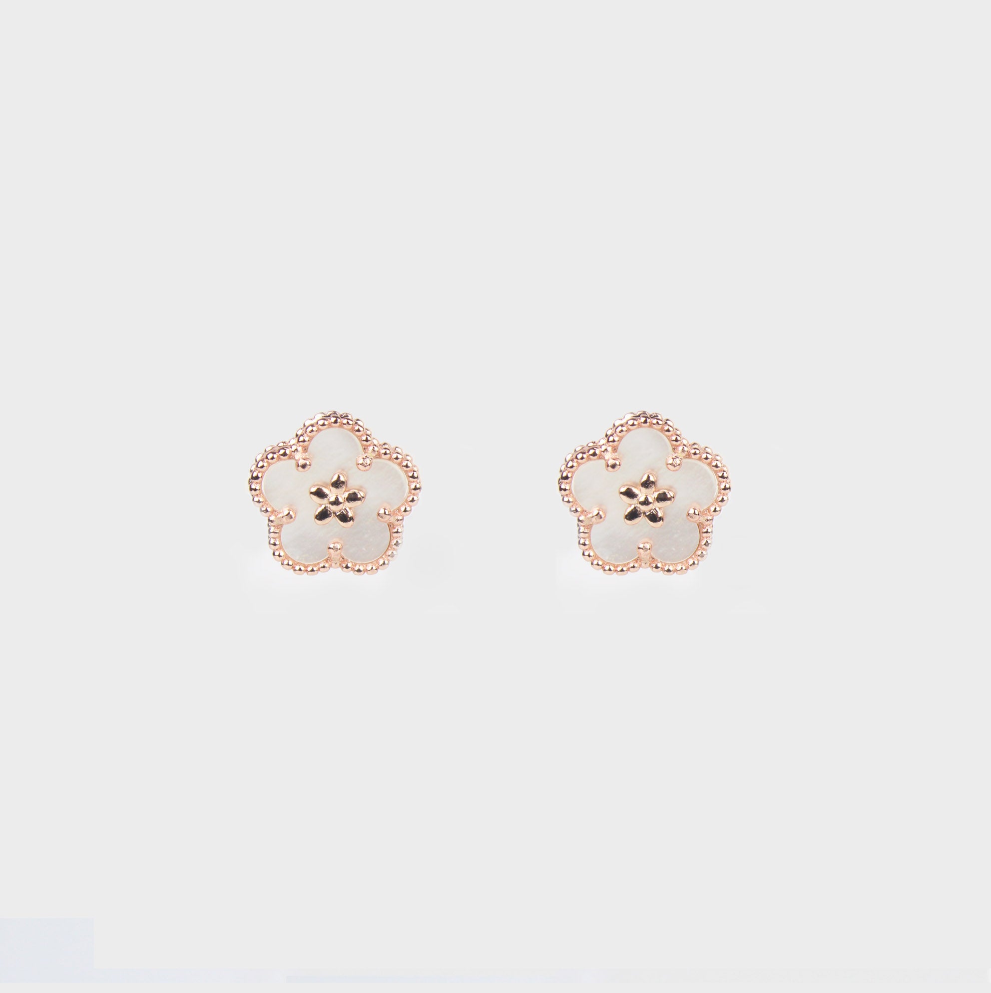 Aretes Rosas Van Cleef