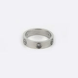 ANILLO LOVE ZIRCONIA SILVER