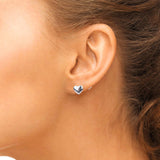 ARETES T CORAZÓN SILVER