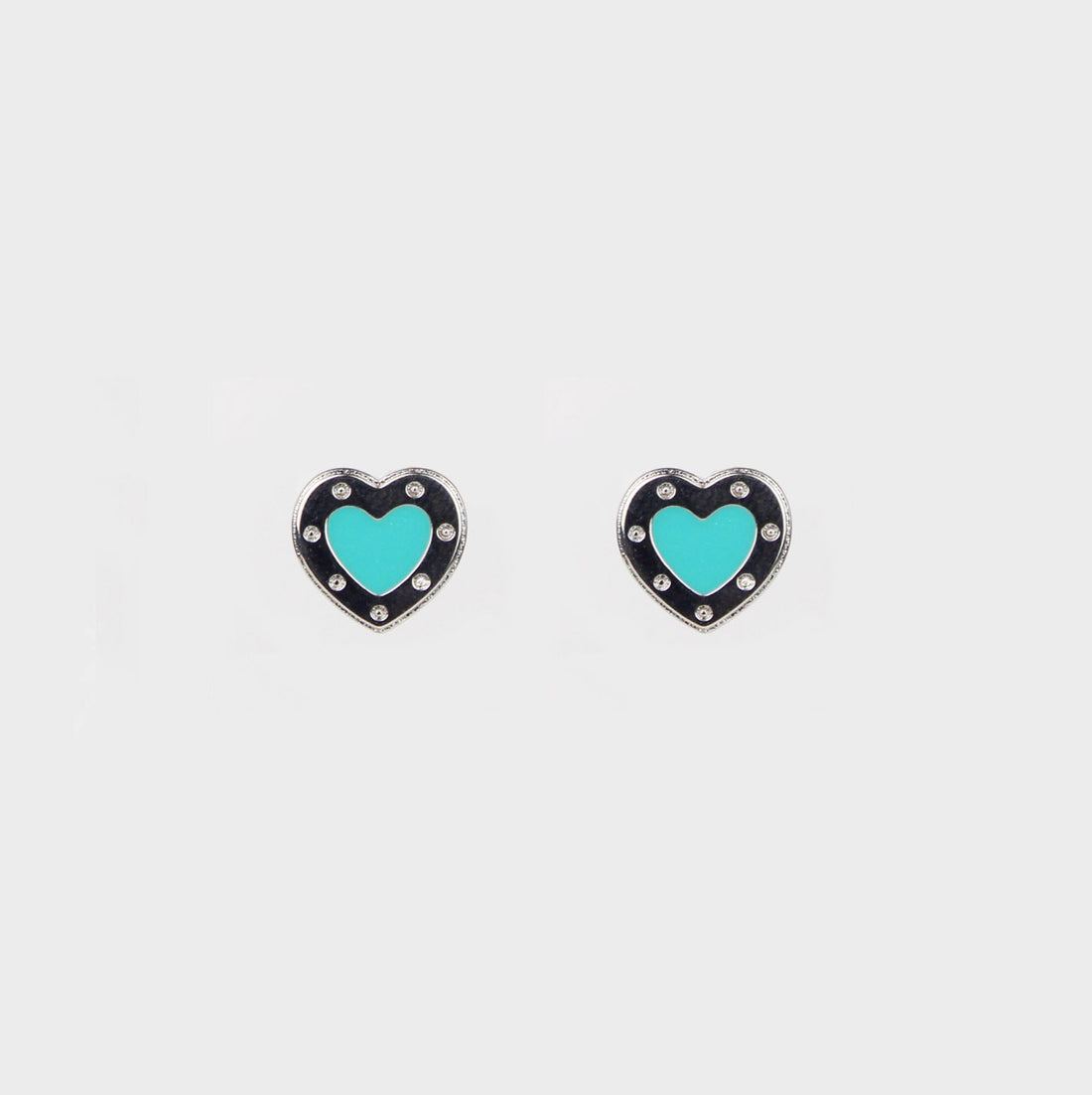 Aretes Tipo T Corazón 4