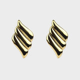 aretes dorados grandes