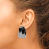 Aretes Silver Abanico