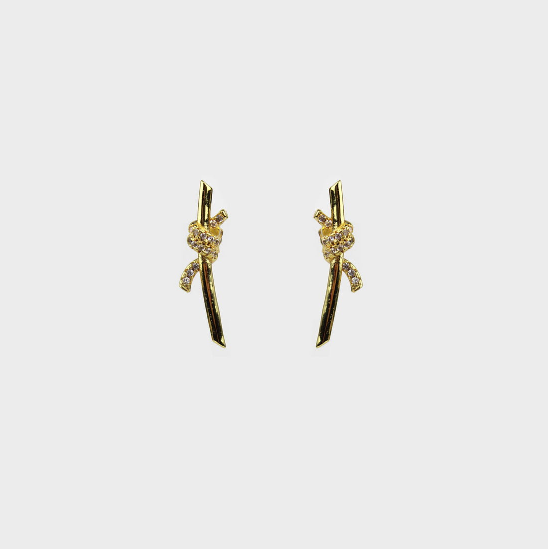 aretes Tiffany Knot