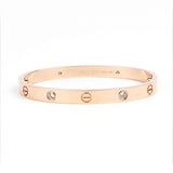 Pulsera Love Rosa Gold