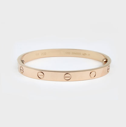 Pulsera Love Rosa Gold