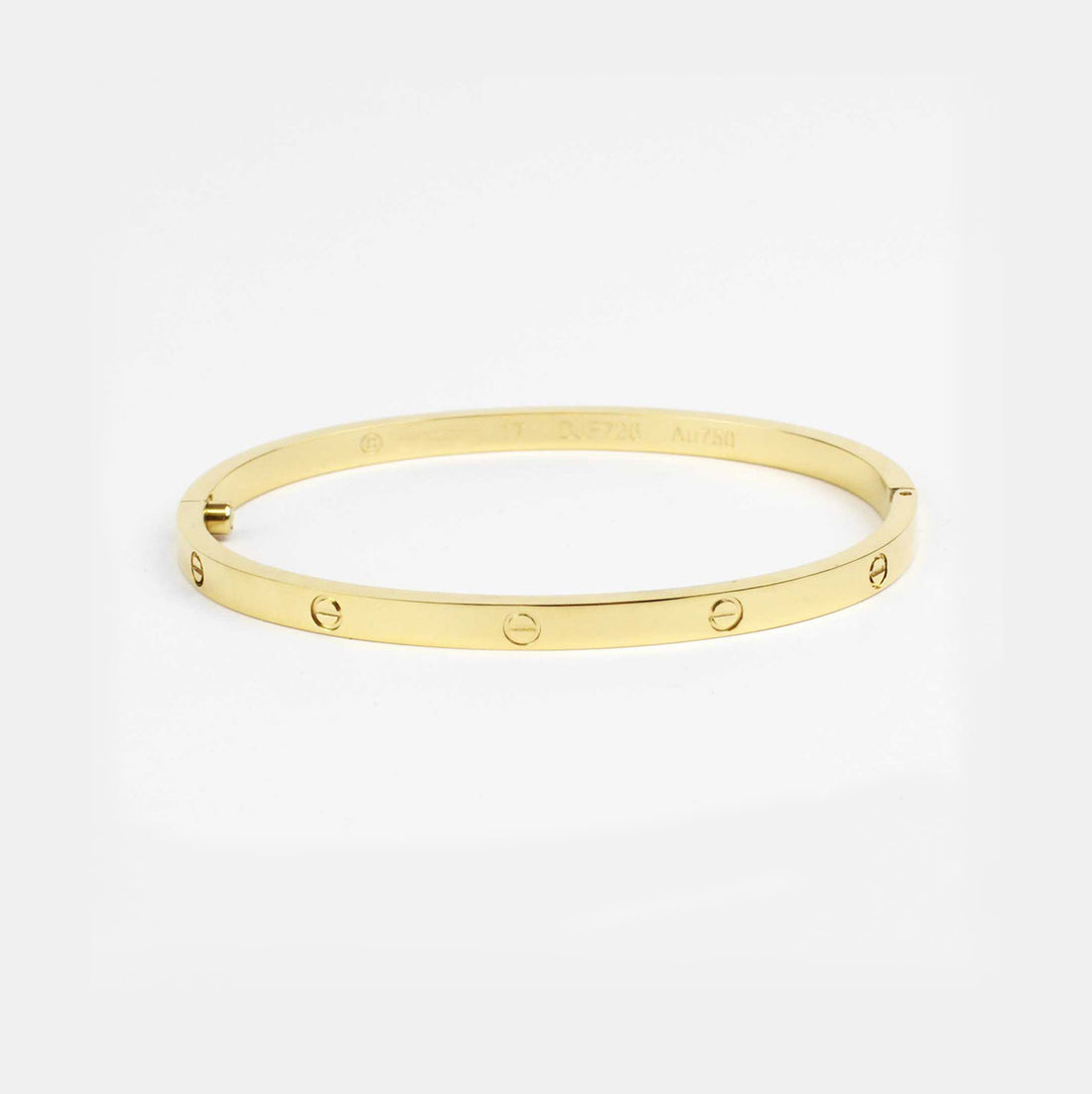 Pulsera Love Gold Delgado