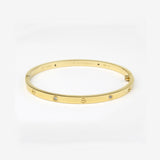 Pulsera Love Gold Delgada