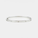 Pulsera Love Silver Delgada