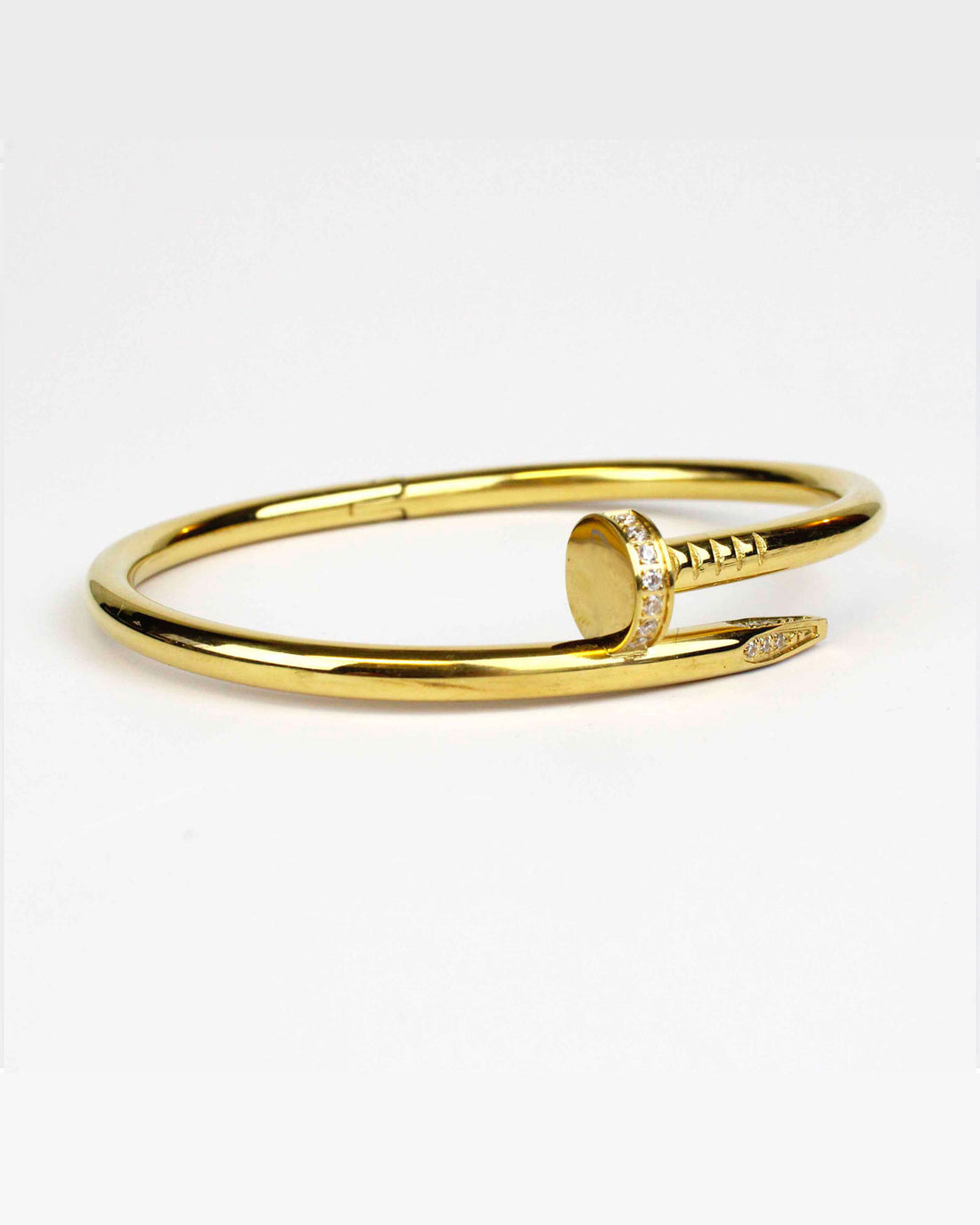Pulsera Clavo Dorada
