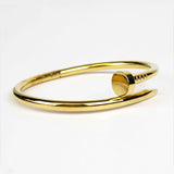 Pulsera Clavo Dorada 2