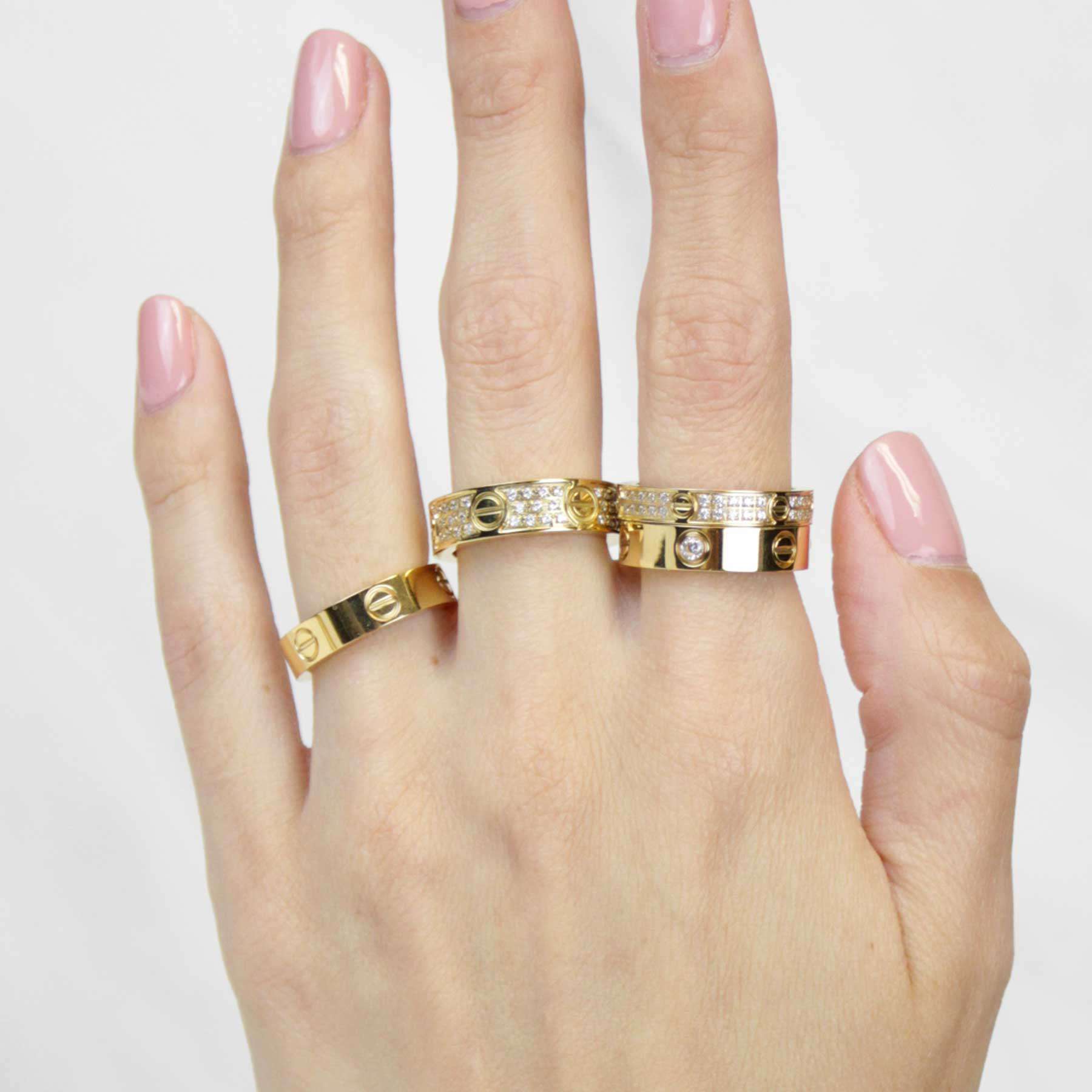 Anillo C1 (mod. 493)anillo love cartier