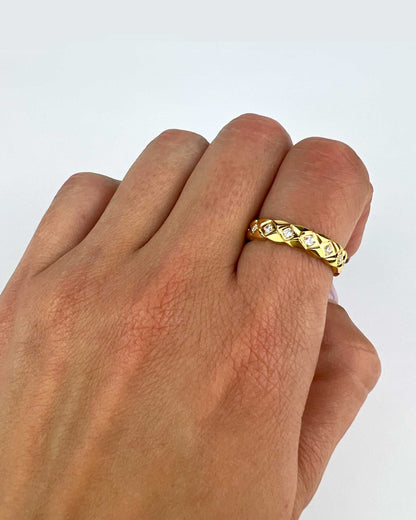 anillo coco chanel mujer