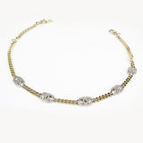 COLLAR GOLD AND SILVER